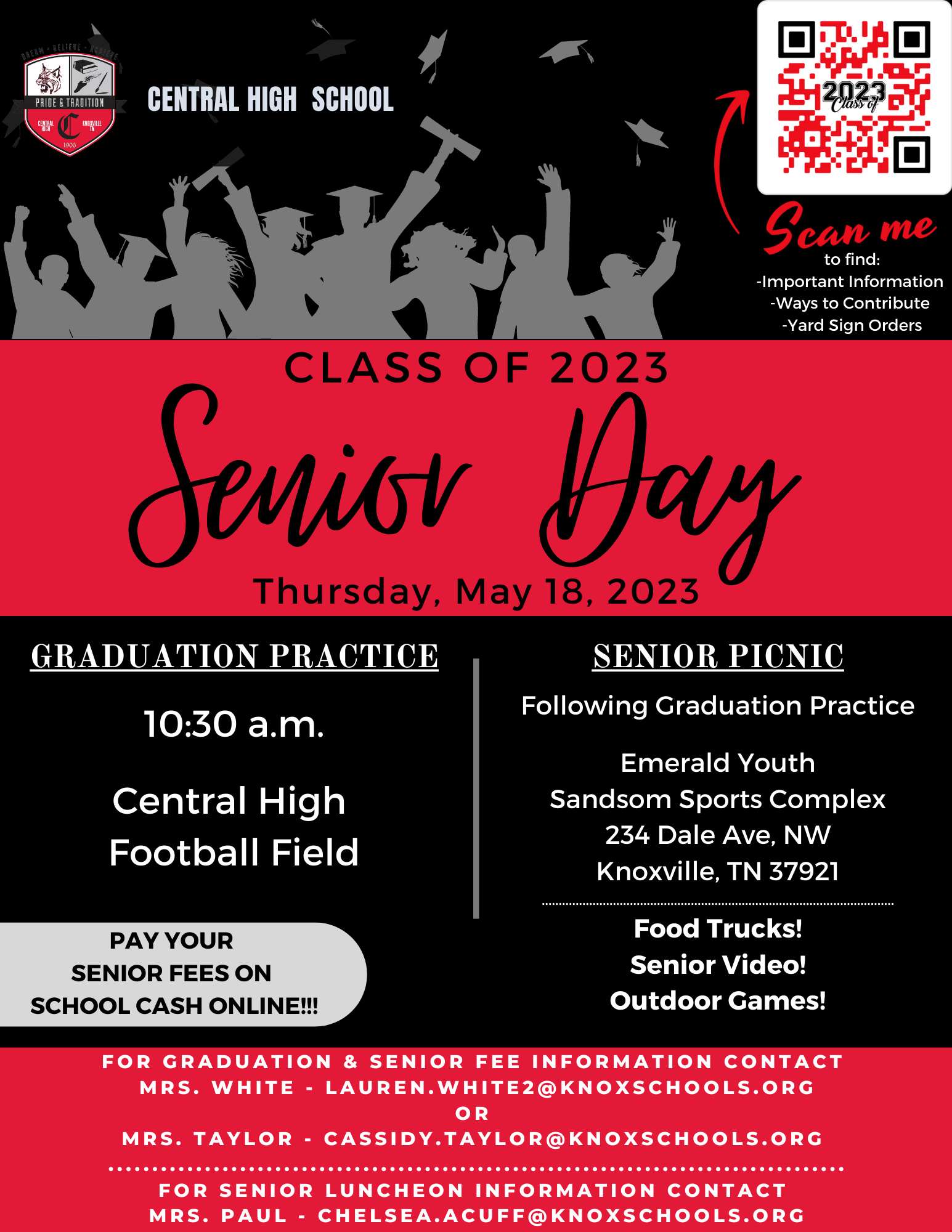  Graduation 2023 Information Update!